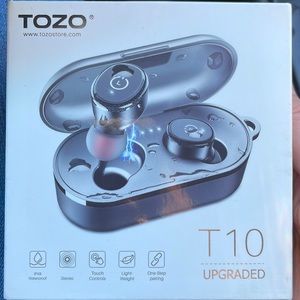 NIB Tozo Waterproof 💦 Bluetooth Earbuds